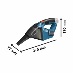 Akku-Staubsauger Set »GAS 12V«, 27 W, 0,35 l