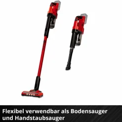 Akku-Stielstaubsauger »Power X-Change«, TE-SV 18 Li-Solo, Arbeitsbreite: 17,6 cm
