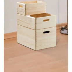 Allzweckkiste, BxHxL: 30 x 14 x 40 cm, Holz