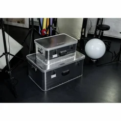 Aluminiumbox »Toronto«, BxHxL: 80 x 54 x 36,5 cm, silberfarben
