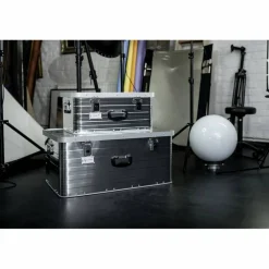 Aluminiumbox »Toronto«, BxHxL: 80 x 54 x 36,5 cm, silberfarben