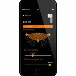 Außenleuchte »L 830 LED iHF«, 9,1 W, inkl. Bewegungsmelder, dimmbar