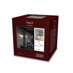 Außenleuchte »Napoli«, 60 W, BxHxT 22 x 30,5 x 24,5 cm, ohne Leuchtmittel