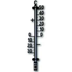 Außen-Thermometer, Breite: 9,8 cm, Kunststoff