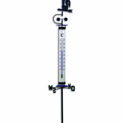 Außen-Thermometer, Breite: 27,6 cm, Metall|Kunststoff