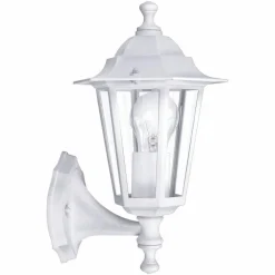 Außenwandleuchte »LATERNA 5«, max. 60W, E27, weiss, (HxL): 35 x 16,5 cm