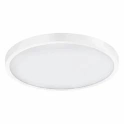 Aufbauleuchte »FUEVA 1«, 25W, 4000 k, 2600 lm, Alu silber, Kunststoff weiss, (HxØ): 3 x 40 cm