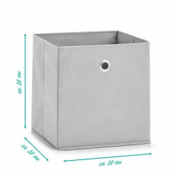 Aufbewahrungsbox, BxH: 28 x 28 cm, Kunstfaser