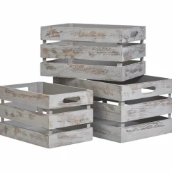 Aufbewahrungsbox, BxHxL: 25 x 20 x 35 cm, Holz