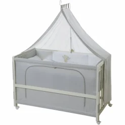 Babybett »Heartbreakerbär«, (BxHxT): 126 x 66 x 157 cm