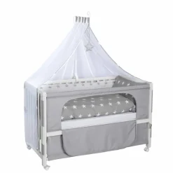 Babybett »Little Stars«, (BxHxT): 126 x 66 x 157 cm