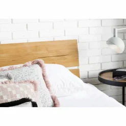 Balkenbett, Fichtenholz, Vintage-Finish, Y-Beine