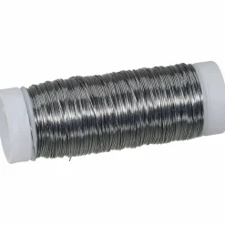 Basteldraht, Metall, silberfarben
