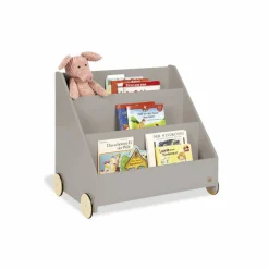 Bücherregal, BxHxL: 65 x 57 x 42 cm, grau