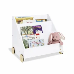Bücherregal, BxHxL: 65 x 57 x 42 cm, weiß