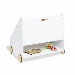 Bücherregal, BxHxL: 65 x 57 x 42 cm, weiß
