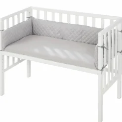 Beistellbett, (BxL): 47 cm x 99,5 cm, Holz, weiß