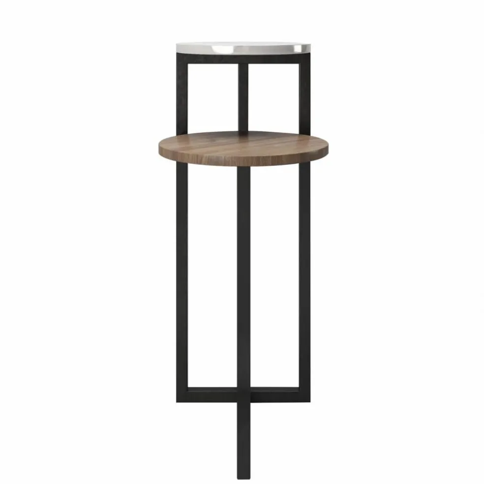 Beistelltisch »CHERYL«, BxH: 80 x 60 cm, Spanplatte/MDF/PVC/Metall