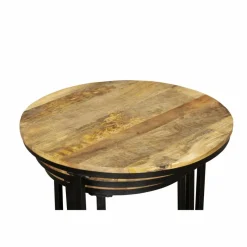 Beistelltisch-Set »ALUVA«, BxLxH: 60 x 60 x 50 cm, Stahl
