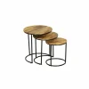 Beistelltisch-Set »MADURAI«, BxLxH: 50 x 50 x 55 cm, Stahl