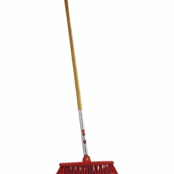 Besen-Set, Arbeitsbreite: 40 cm, rot