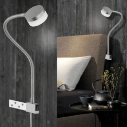 Bettleuchte »Lug«, Metall, 5 W