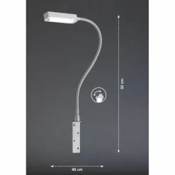 Bettleuchte »Raik«, Metall, 5 W