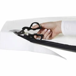 Bügeltischpolsterung, BxL: 37 cm x 140 cm, weiß