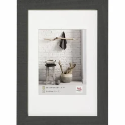 Bilderrahmen »HOME«, BxL: 22,6 x 28,6 cm, grau, Holz