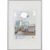 Bilderrahmen »NEW LIFESTYLE«, BxL: 51,1 x 60,9 cm, silberfarben, Kunststoff