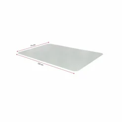 Bodenschutzmatte, BxL: 74 x 120 cm, Kunststoff