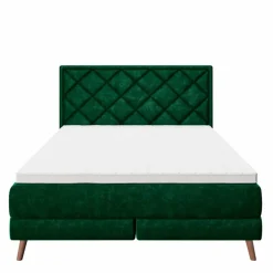 Boxspringbett »AUDREY«, BxHxL: 190 x 118 x 210 cm, Holz/Metall/Kunststoff