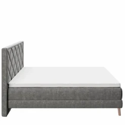Boxspringbett »AUDREY«, BxHxL: 150 x 118 x 210 cm, Holz/Metall/Kunststoff