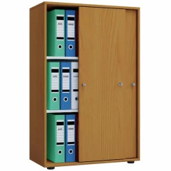 Büroschrank »Lona XL mit Schiebetüren«, BxHxL: 37 x 110 x 70 cm, Holzwerkstoff
