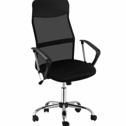 Bürostuhl, BxH: 67 x 102 cm, höhenverstellbar, Gestell aus Stahl