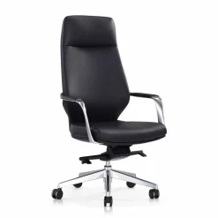 Bürostuhl, Höhe: 120,5 cm, schwarz