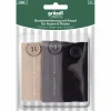 Bunderweiterung, beige/grau/schwarz, Baumwolle/Polyester