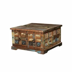 Couchtisch »KALANKA«, BxLxH: 70 x 70 x 40 cm, Mangoholz/Akazienholz