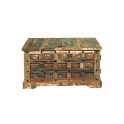 Couchtisch »KALANKA«, BxLxH: 90 x 90 x 47 cm, Mangoholz/Akazienholz
