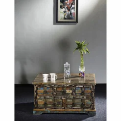 Couchtisch »KALANKA«, BxLxH: 90 x 90 x 47 cm, Mangoholz/Akazienholz