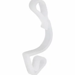 Dachrinnenhaken, BxH: 5 x 1,5 cm, Kunststoff, weiß