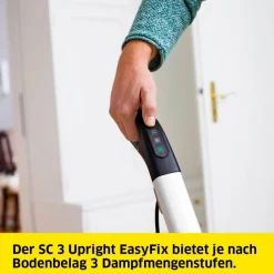 Dampfreiniger SC 3 Upright EasyFix für porentiefe Reinigung mit Dampf, ca. 60 m²