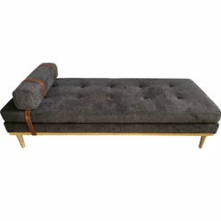 Daybed, Strukturstoff, mit Kopf- und Nackenstütze