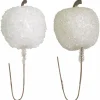 Deko-Apfel-Pick, 20 g, weiß