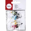 Dekofigur, bunt, Naturmaterial, 4 Stück