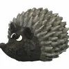 Dekofigur, Igel, schwarz-grau