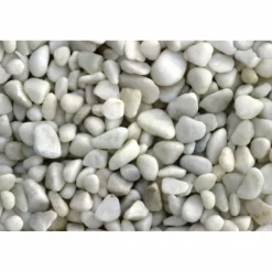 Deko-Kies, Marmor, weiß