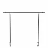 Dekorationsbalken, schwarz, Metall