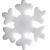 Deko-Schneeflocke, Ø: 30 cm, Vlies, 2 Stück