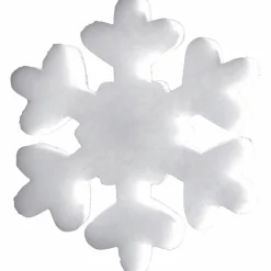 Deko-Schneeflocke, Ø: 30 cm, Vlies, 2 Stück